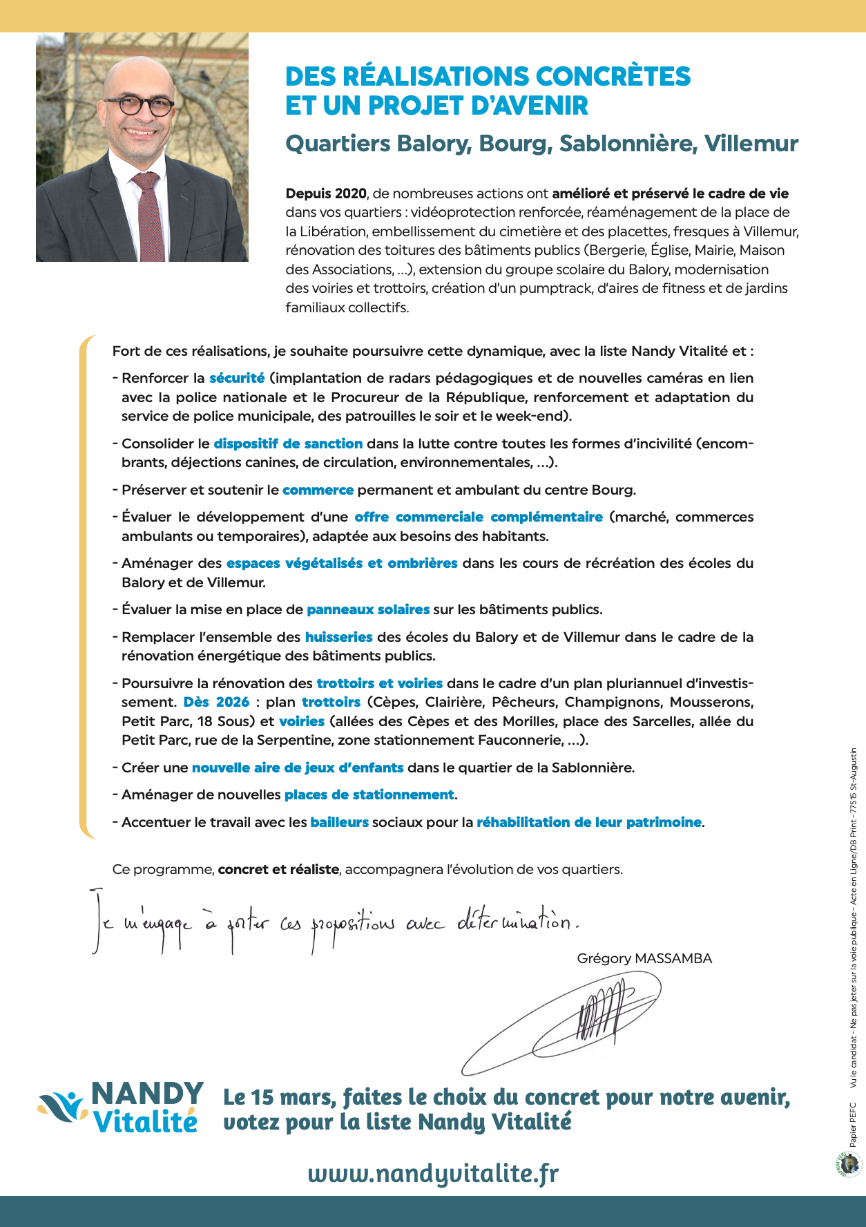 Quartiers Balory, Bourg, Sablonnière, Villemur